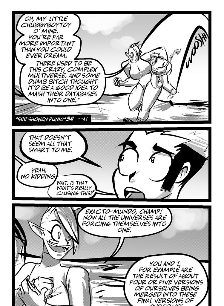 Shonen Punk! - Episode 900, Page 1: 873 when planets collide