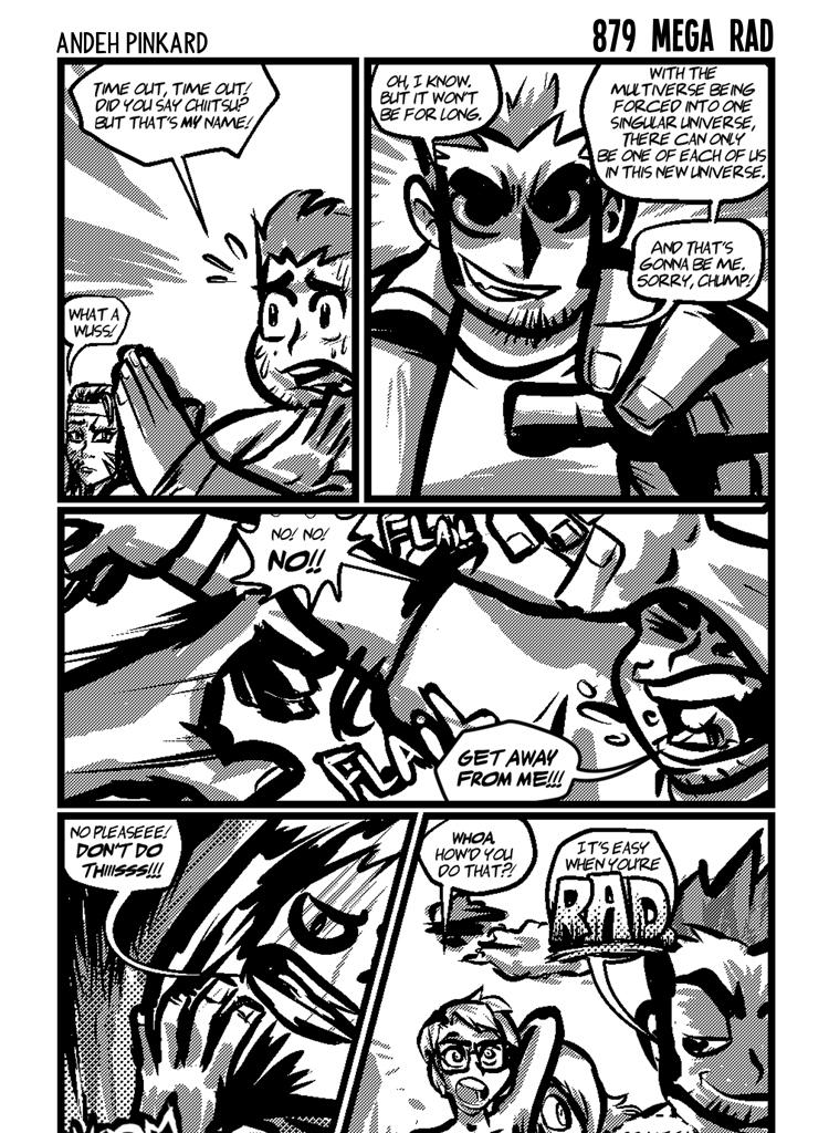 Shonen Punk! - Episode 906, Page 1: 879 Mega Rad