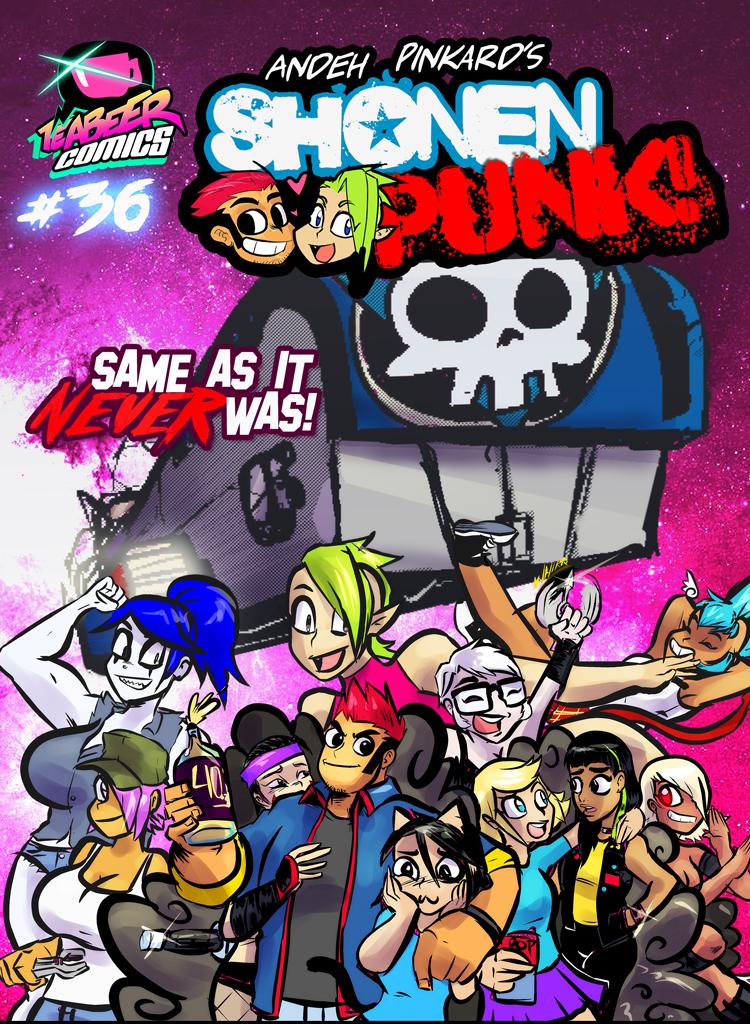 Shonen Punk! - Episode 909, Page 1: 036 Same as it NEVER was