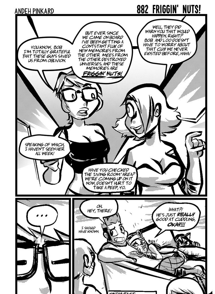 Shonen Punk! - Episode 910, Page 1: 882-friggin nuts!