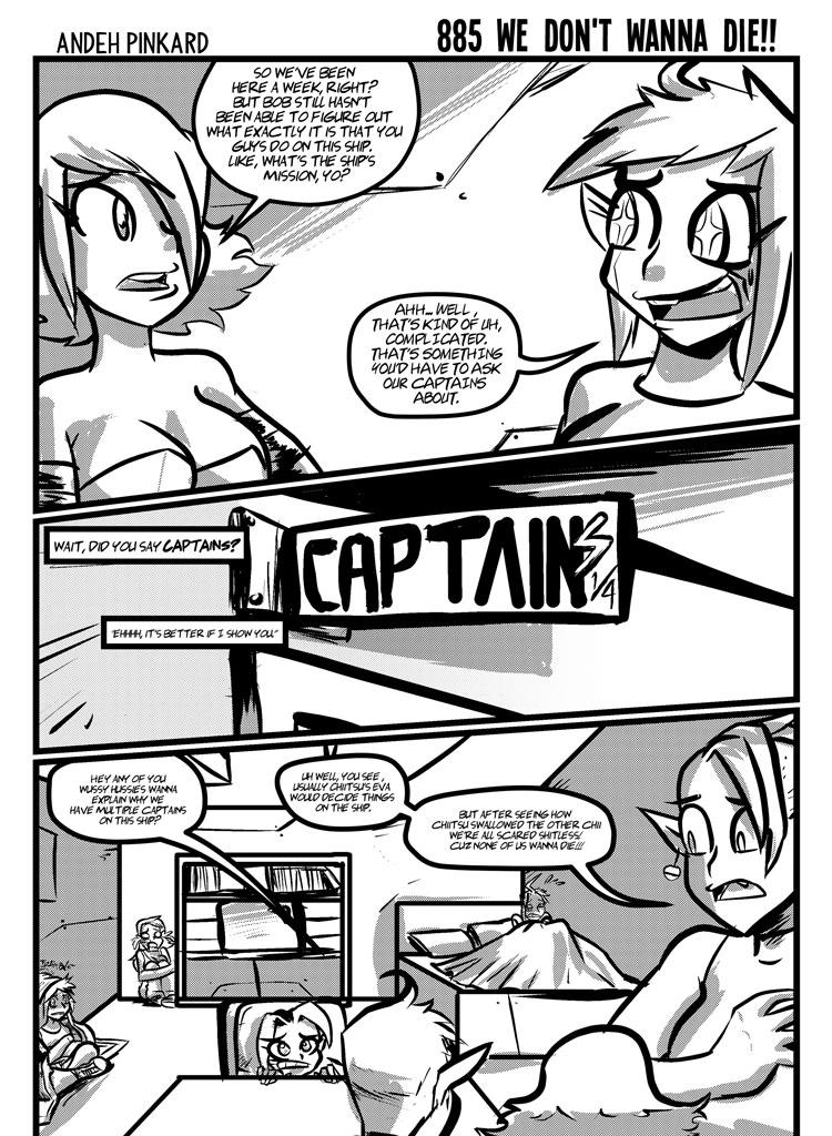 Shonen Punk! - Episode 913, Page 1: 885we-dont-wanna-die!!