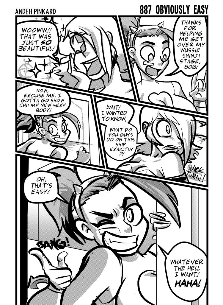 Shonen Punk! - Episode 915, Page 1: 887-obviously_easy