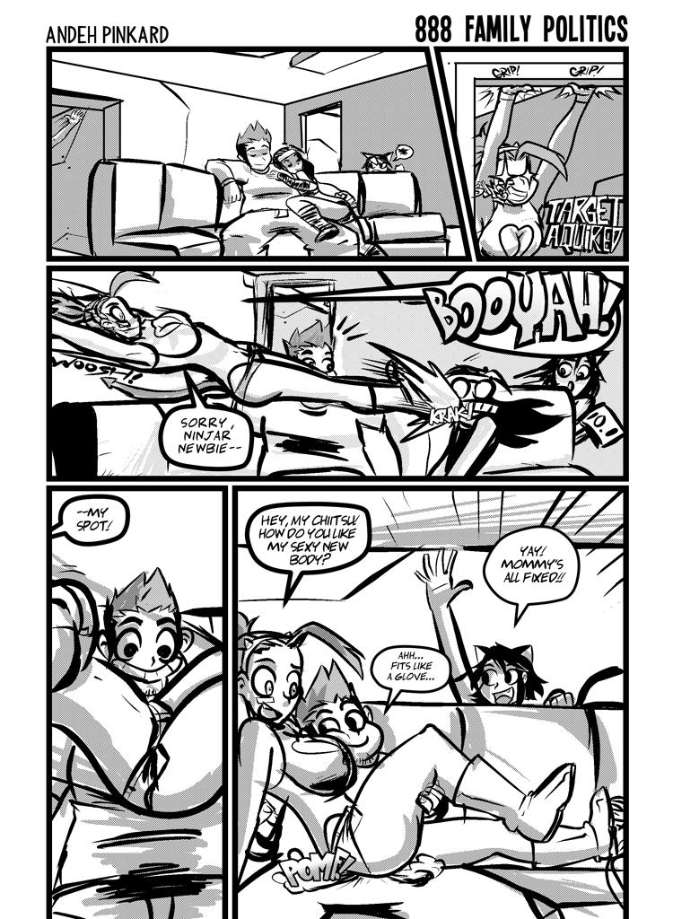 Shonen Punk! - Episode 916, Page 1: 888-family_politics