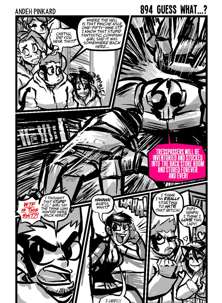 Shonen Punk! - Episode 922, Page 1: 894-guess-what