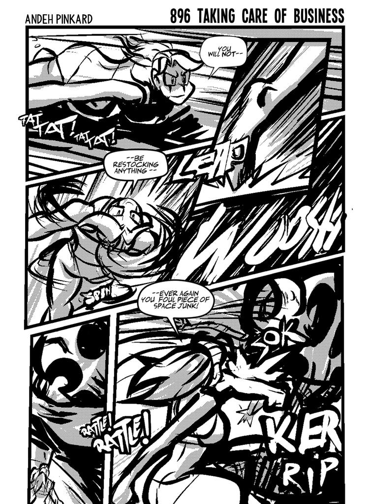 Shonen Punk! - Episode 924, Page 1: 896-taking-care-of-business