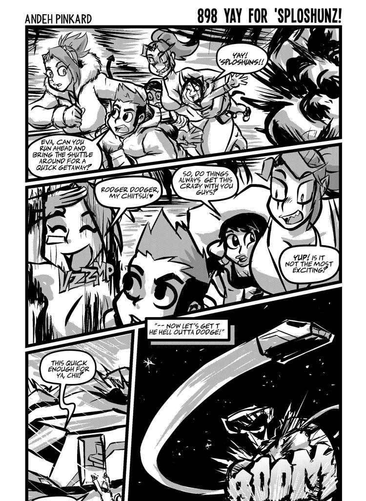 Shonen Punk! - Episode 926, Page 1: 898-yay-for-sploshunz!