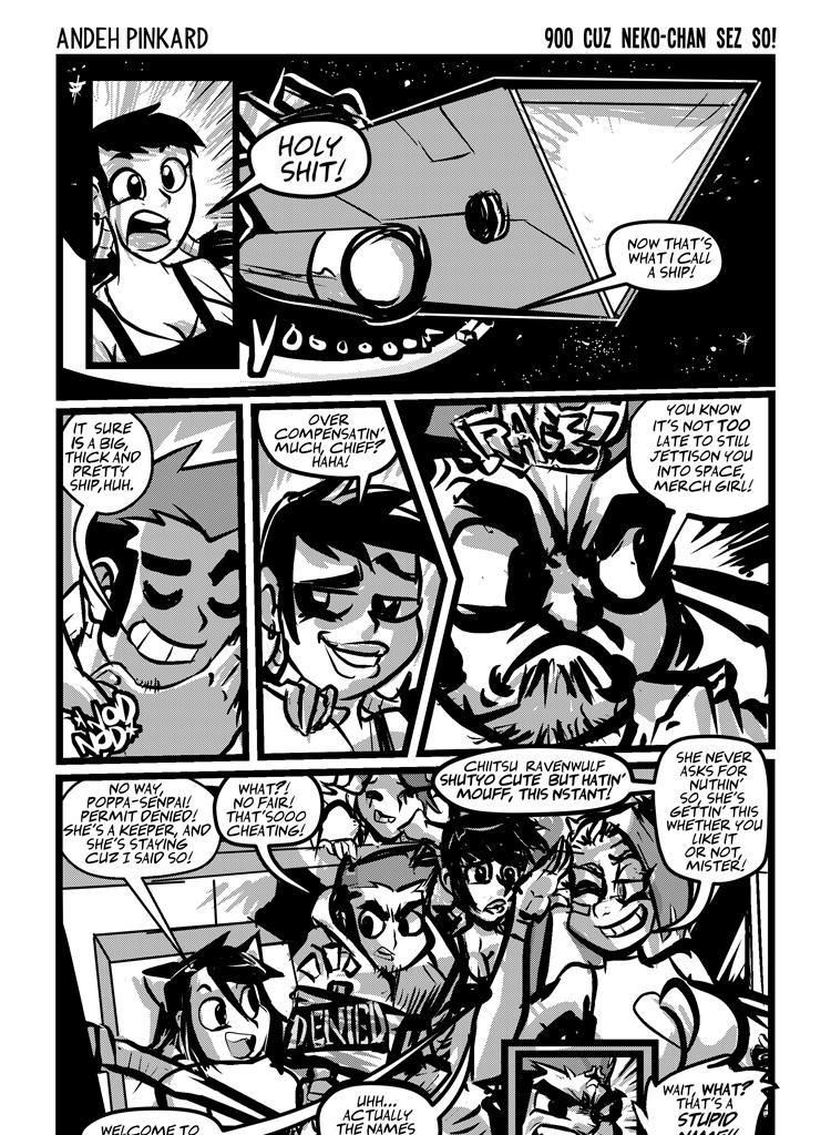 Shonen Punk! - Episode 927, Page 1: 899 cuz Neko-chan sez so!