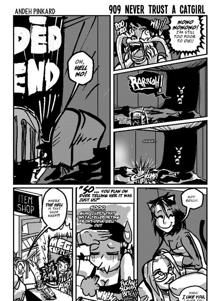Shonen Punk! - Episode 938, Page 1: 909-Never-Trust-a-Catgirl