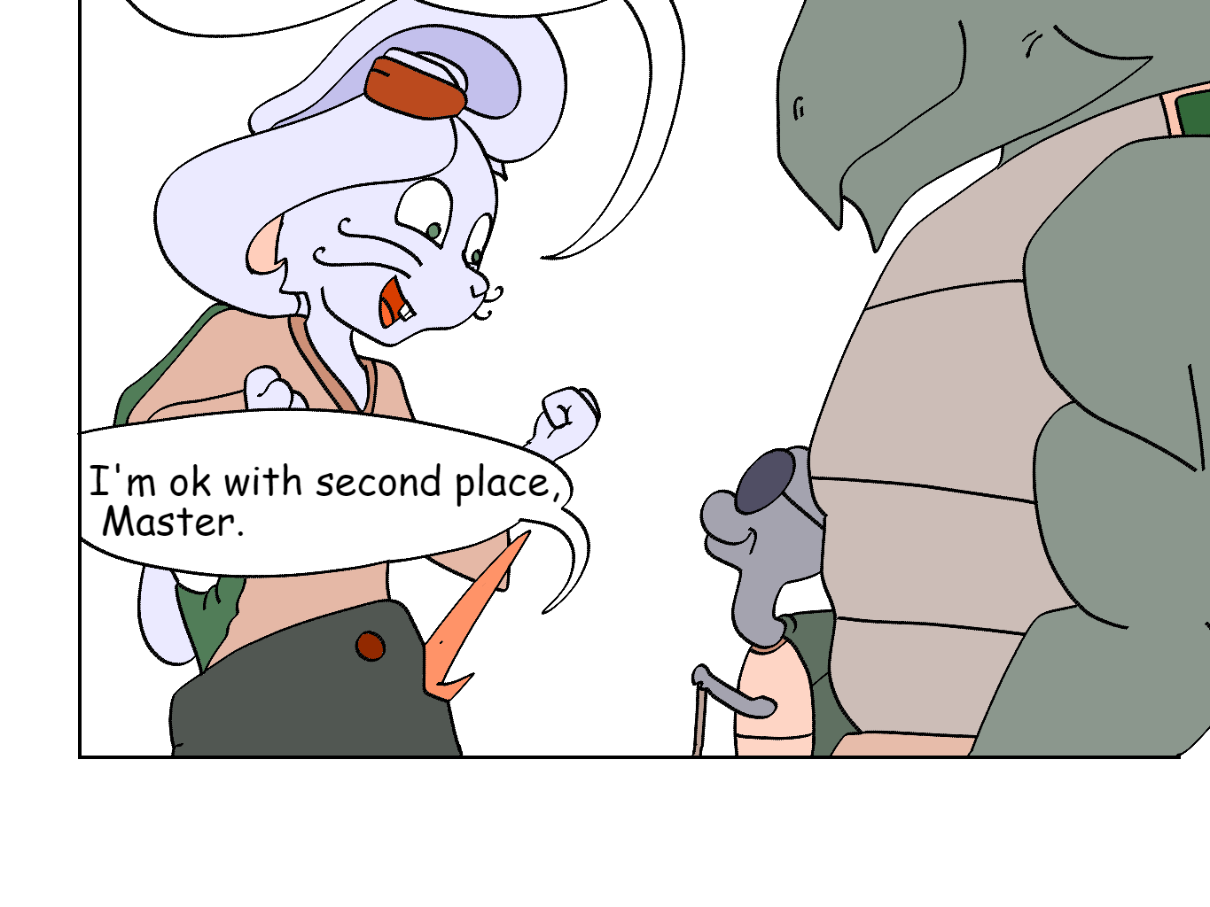 Wushi-Wushi - Episode 1, Page 3: Chapter 1: May the best turtle win