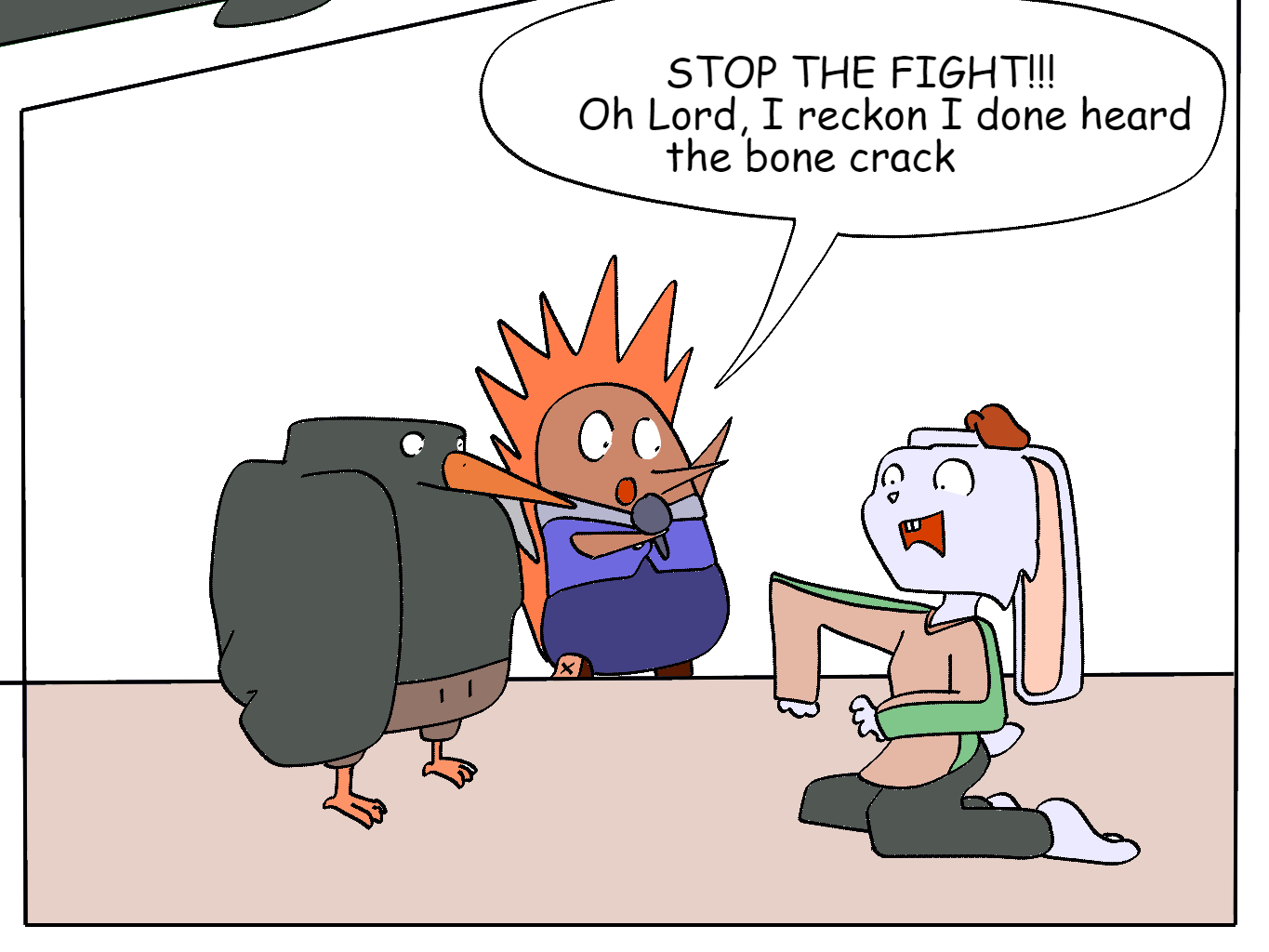 Wushi-Wushi - Episode 1, Page 6: Chapter 1: May the best turtle win