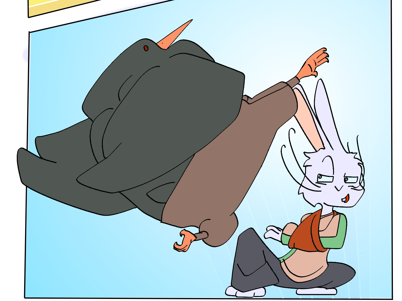 Wushi-Wushi - Episode 1, Page 9: Chapter 1: May the best turtle win