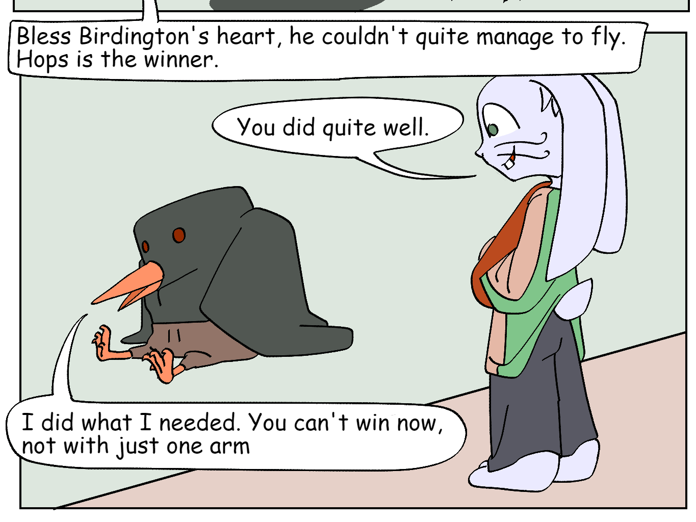 Wushi-Wushi - Episode 1, Page 12: Chapter 1: May the best turtle win