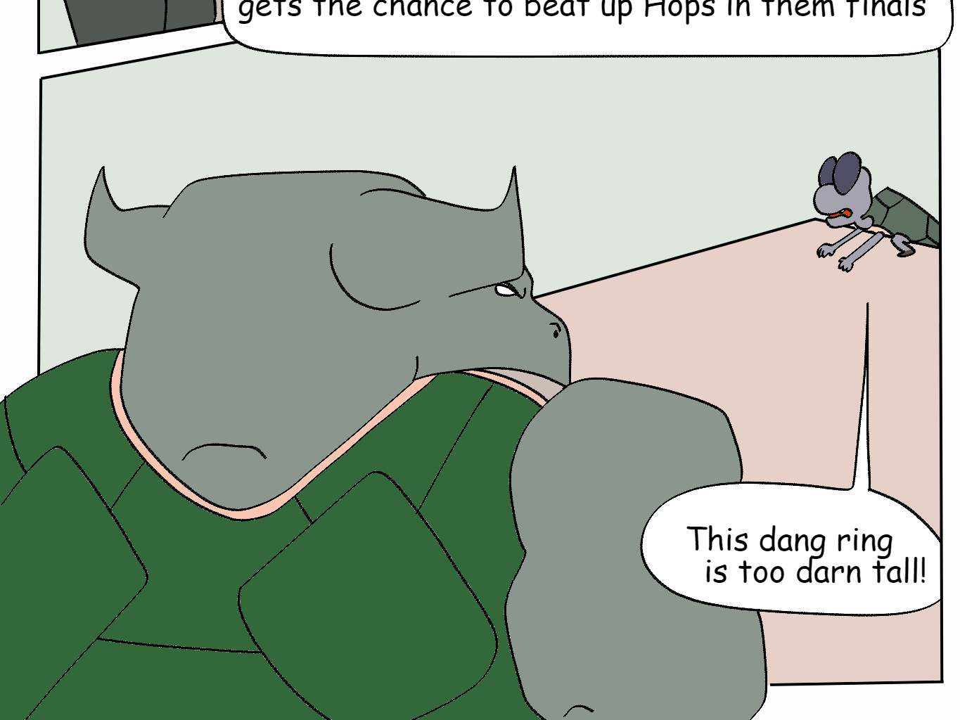 Wushi-Wushi - Episode 1, Page 13: Chapter 1: May the best turtle win