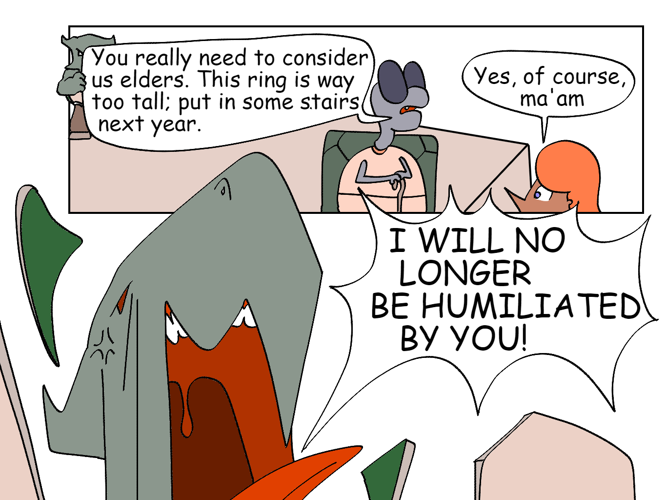 Wushi-Wushi - Episode 1, Page 14: Chapter 1: May the best turtle win