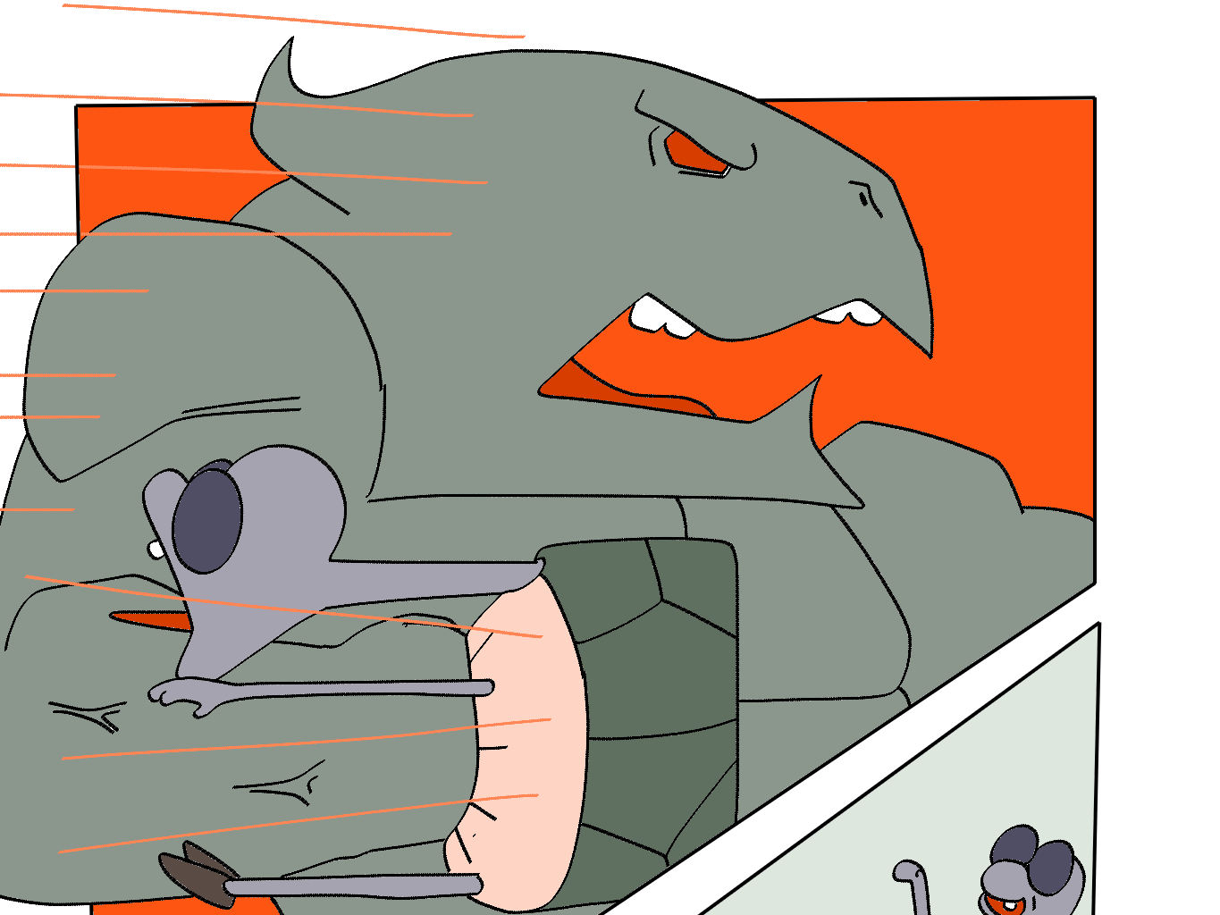 Wushi-Wushi - Episode 1, Page 15: Chapter 1: May the best turtle win