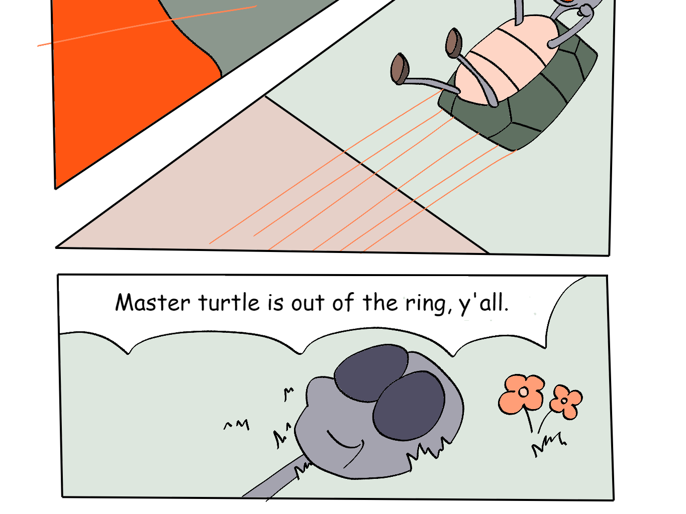 Wushi-Wushi - Episode 1, Page 15: Chapter 1: May the best turtle win