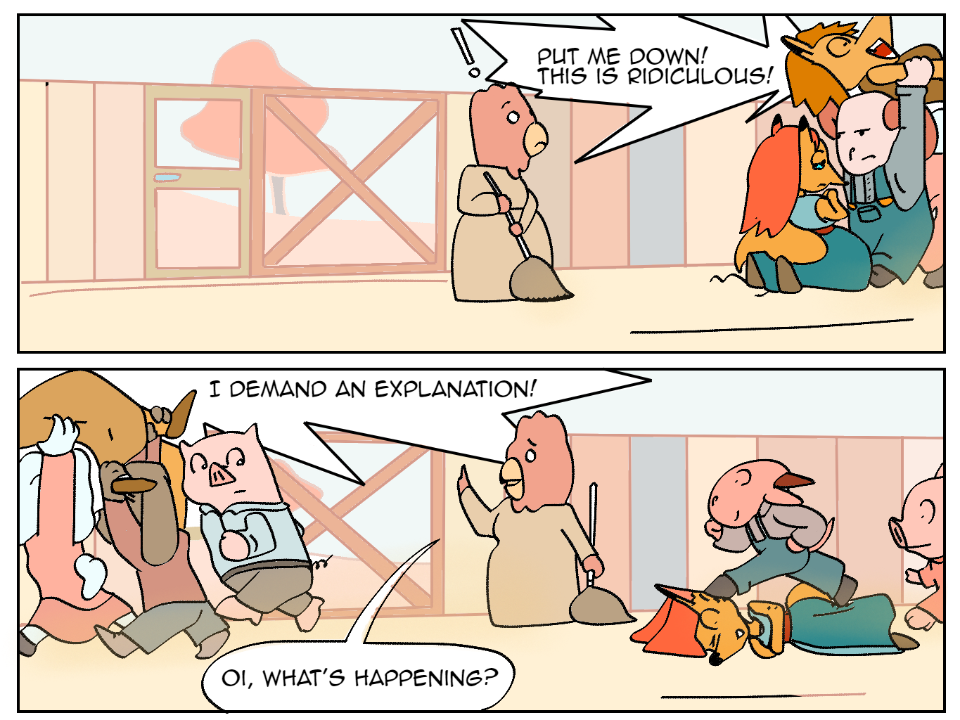 Wushi-Wushi - Episode 3, Page 3: Chapter 3: Managers all the way down