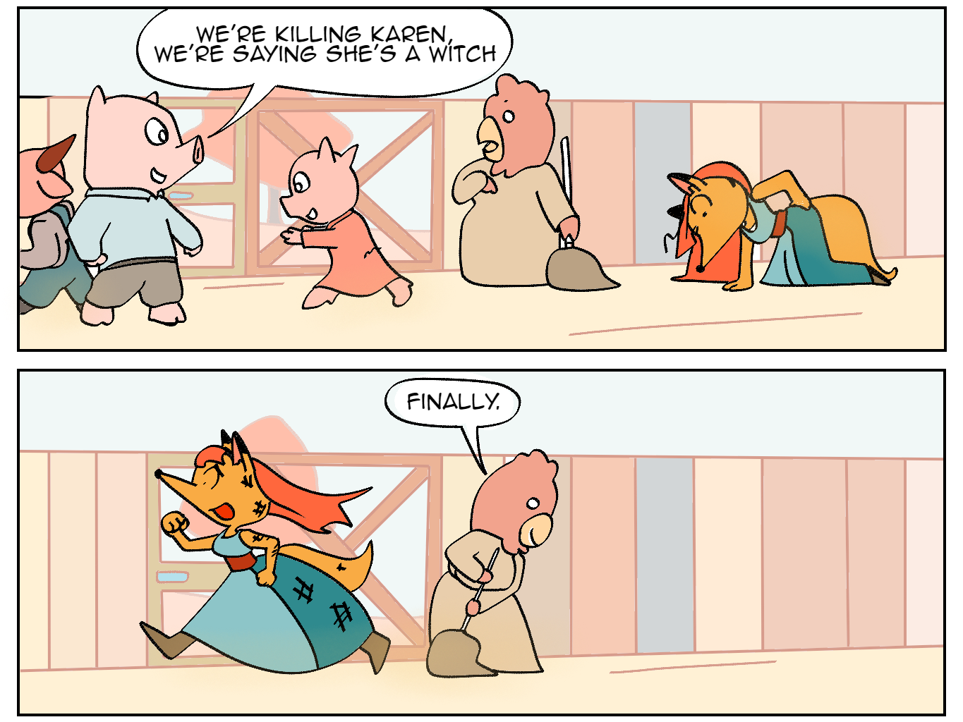 Wushi-Wushi - Episode 3, Page 3: Chapter 3: Managers all the way down