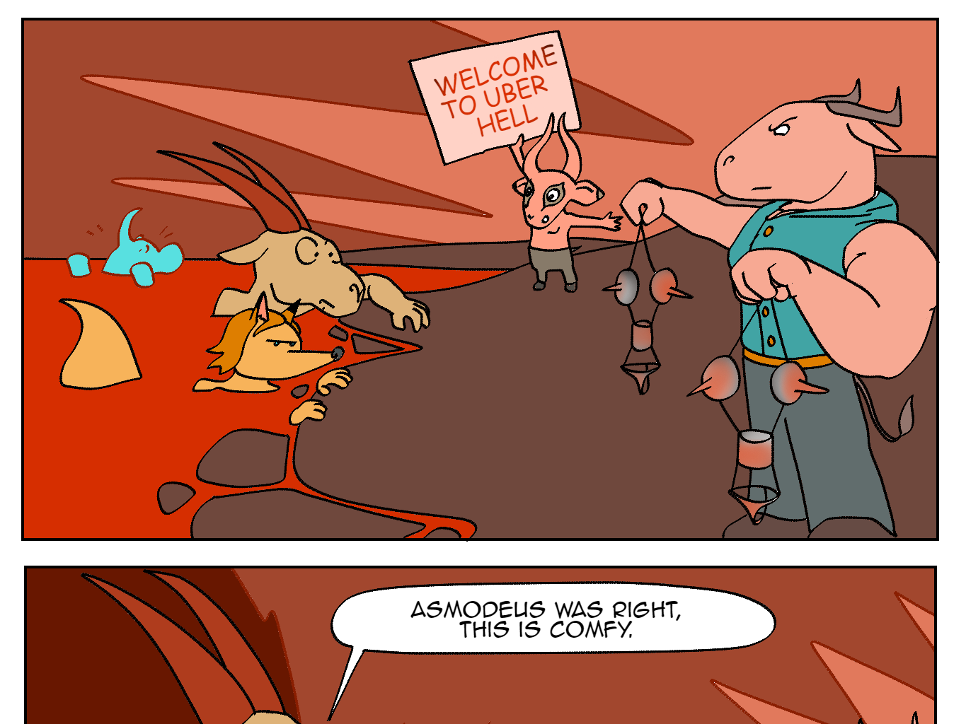 Wushi-Wushi - Episode 3, Page 11: Chapter 3: Managers all the way down