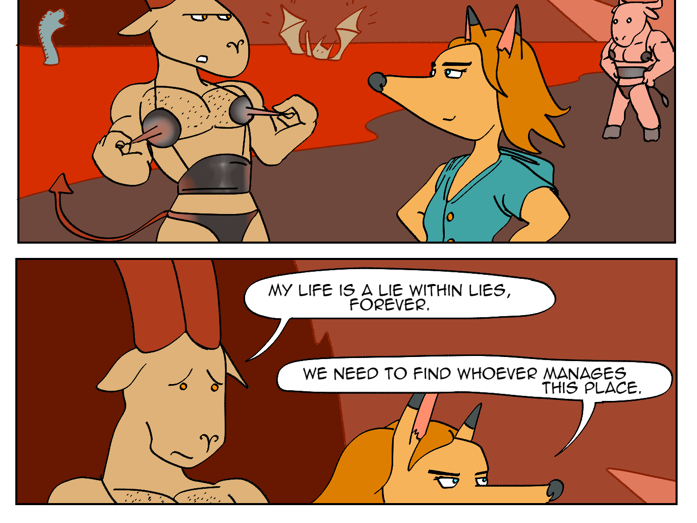 Wushi-Wushi - Episode 3, Page 11: Chapter 3: Managers all the way down