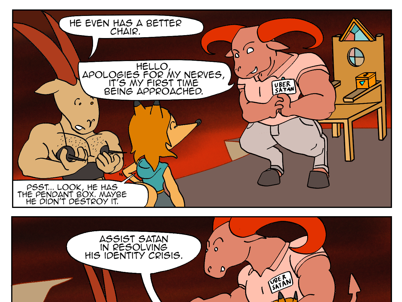 Wushi-Wushi - Episode 3, Page 12: Chapter 3: Managers all the way down