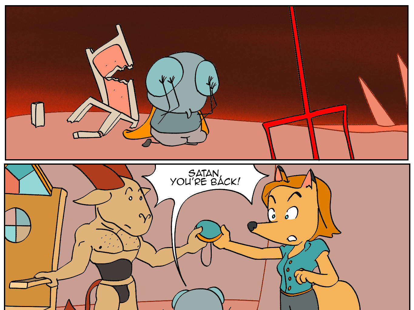 Wushi-Wushi - Episode 3, Page 16: Chapter 3: Managers all the way down