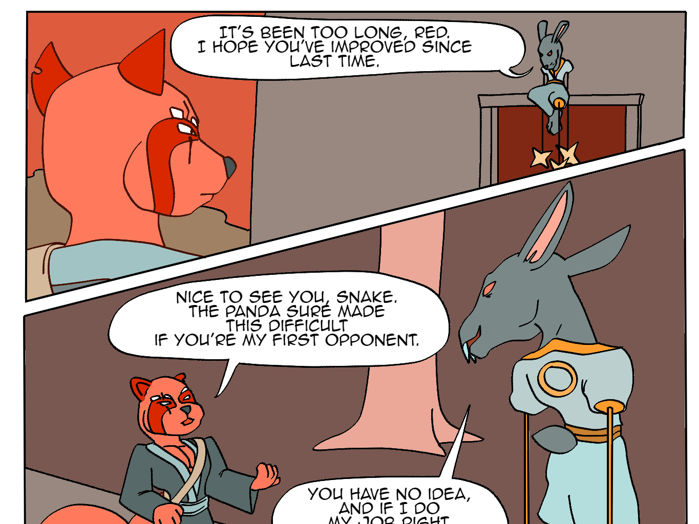 Wushi-Wushi - Episode 4, Page 2: Chapter 4: Saving Princess Turny Tail