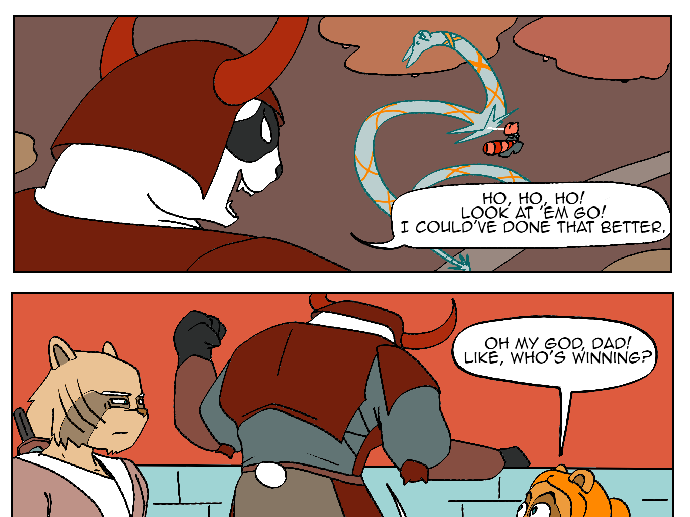 Wushi-Wushi - Episode 4, Page 3: Chapter 4: Saving Princess Turny Tail