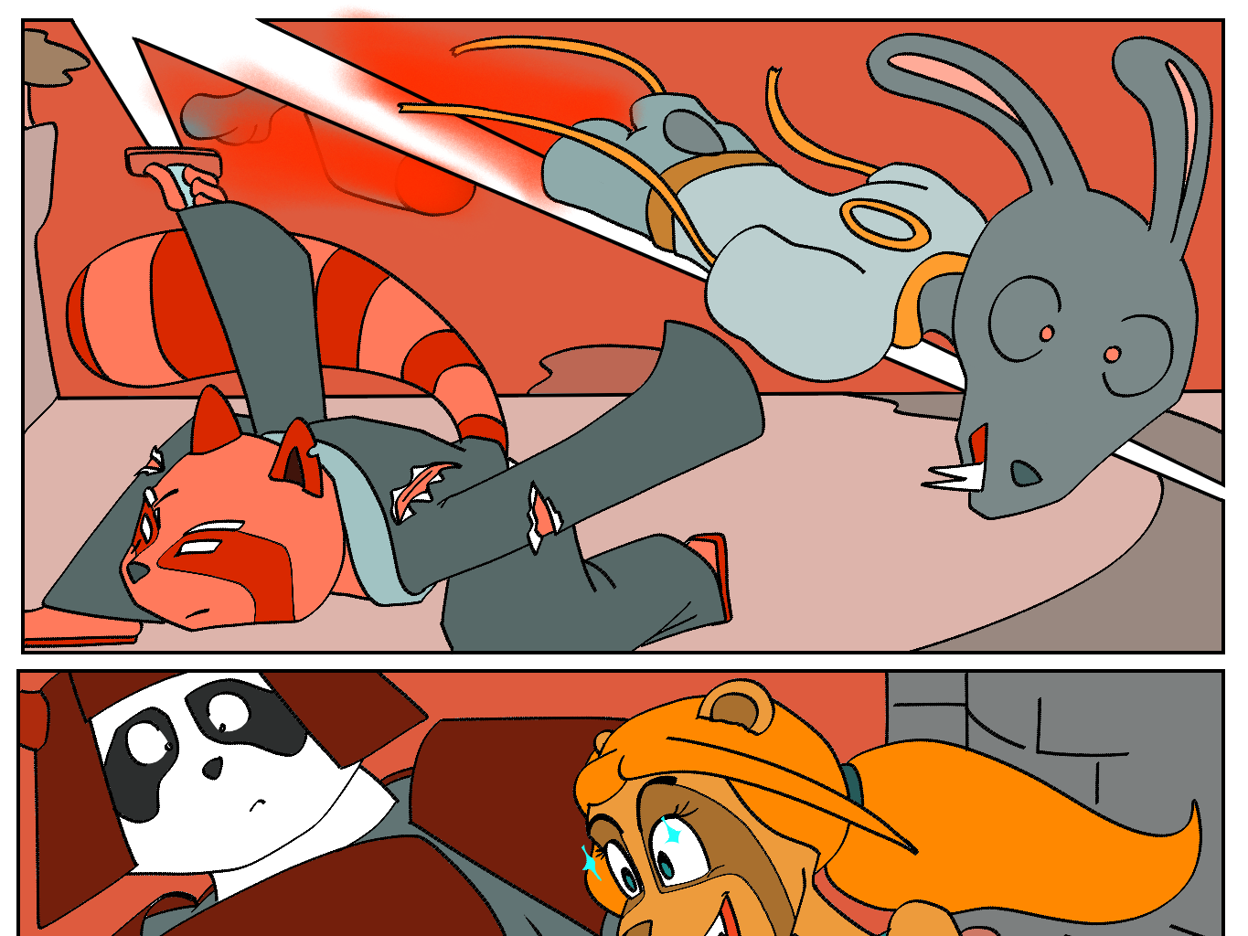 Wushi-Wushi - Episode 4, Page 4: Chapter 4: Saving Princess Turny Tail