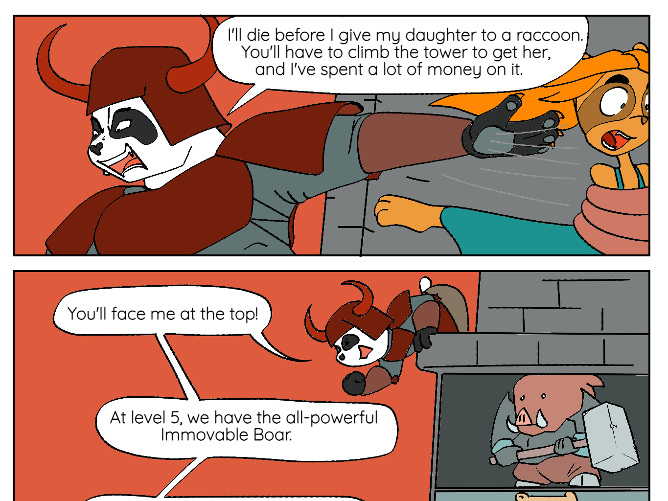 Wushi-Wushi - Episode 4, Page 5: Chapter 4: Saving Princess Turny Tail