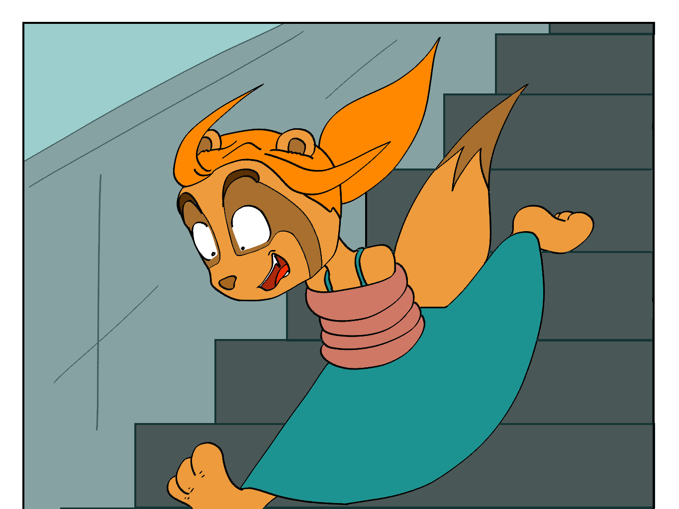 Wushi-Wushi - Episode 4, Page 7: Chapter 4: Saving Princess Turny Tail