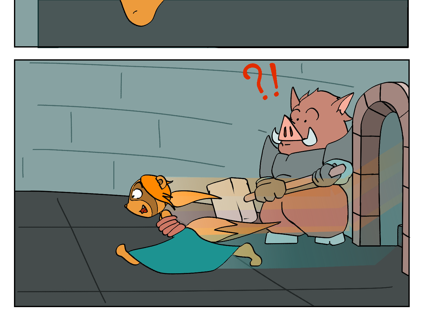 Wushi-Wushi - Episode 4, Page 7: Chapter 4: Saving Princess Turny Tail