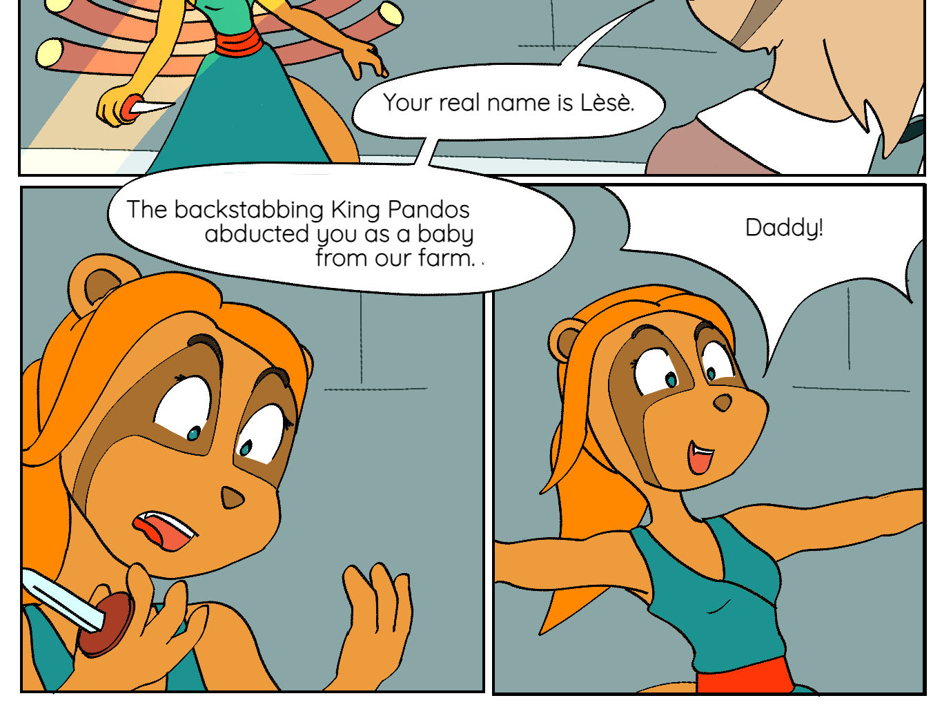 Wushi-Wushi - Episode 4, Page 10: Chapter 4: Saving Princess Turny Tail