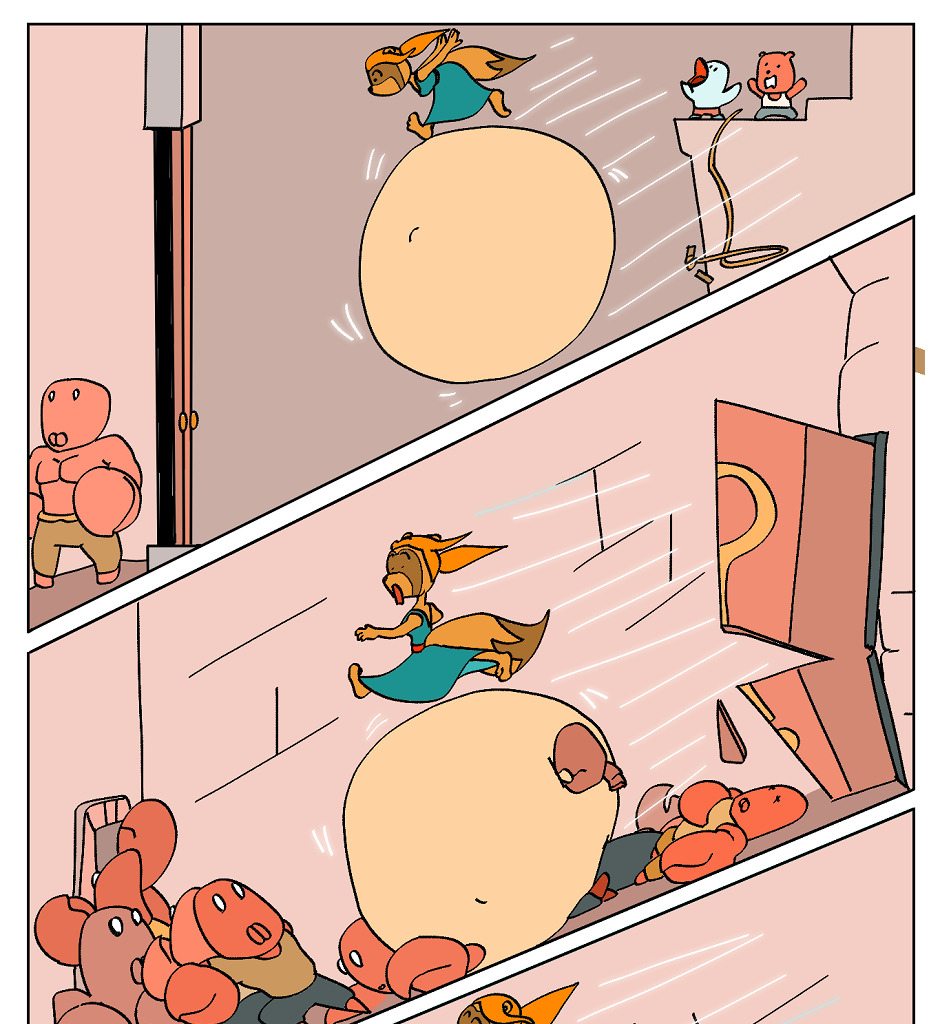 Wushi-Wushi - Episode 4, Page 13: Chapter 4: Saving Princess Turny Tail