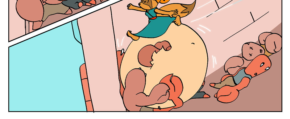 Wushi-Wushi - Episode 4, Page 13: Chapter 4: Saving Princess Turny Tail