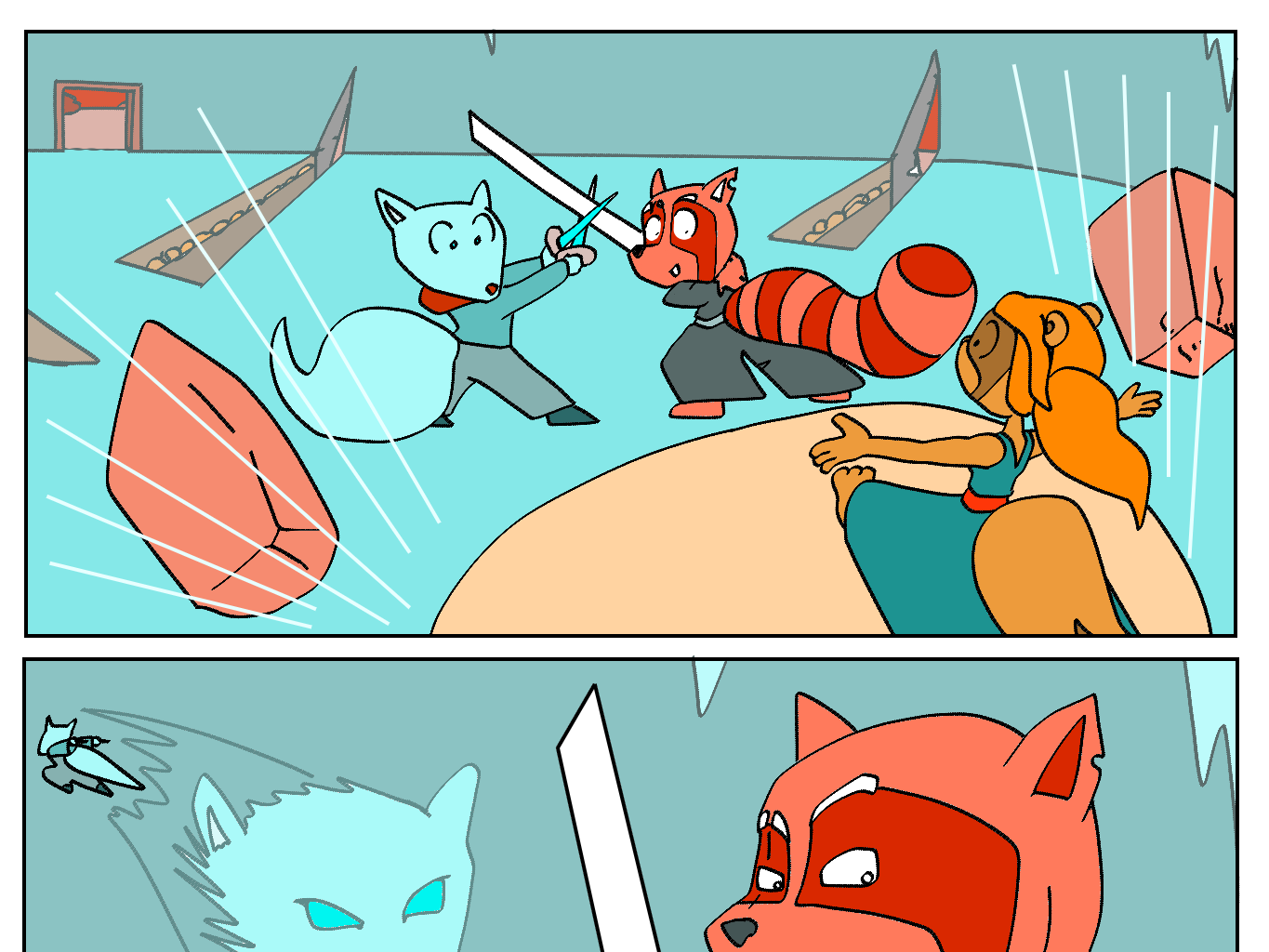 Wushi-Wushi - Episode 4, Page 14: Chapter 4: Saving Princess Turny Tail