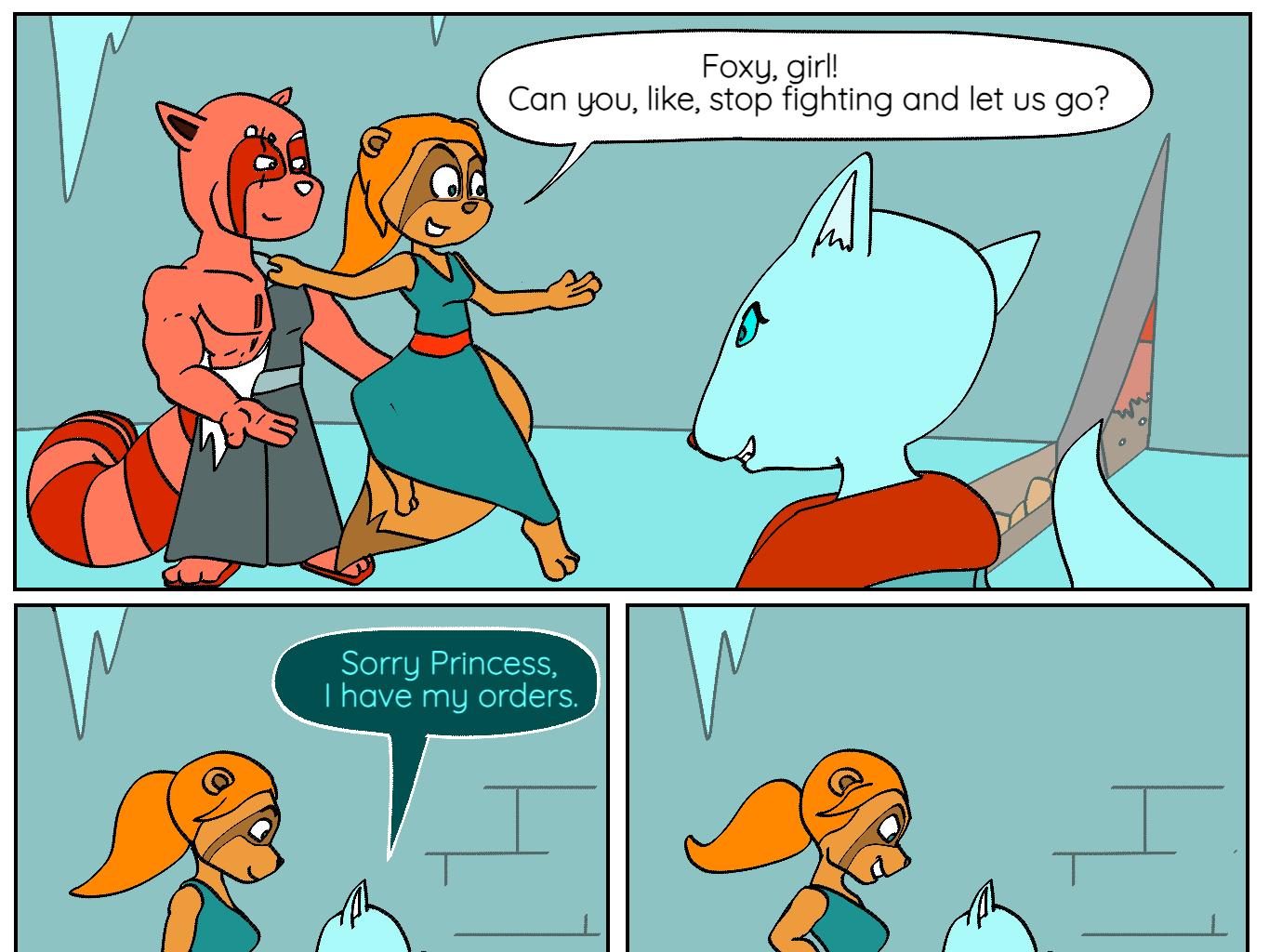 Wushi-Wushi - Episode 4, Page 16: Chapter 4: Saving Princess Turny Tail