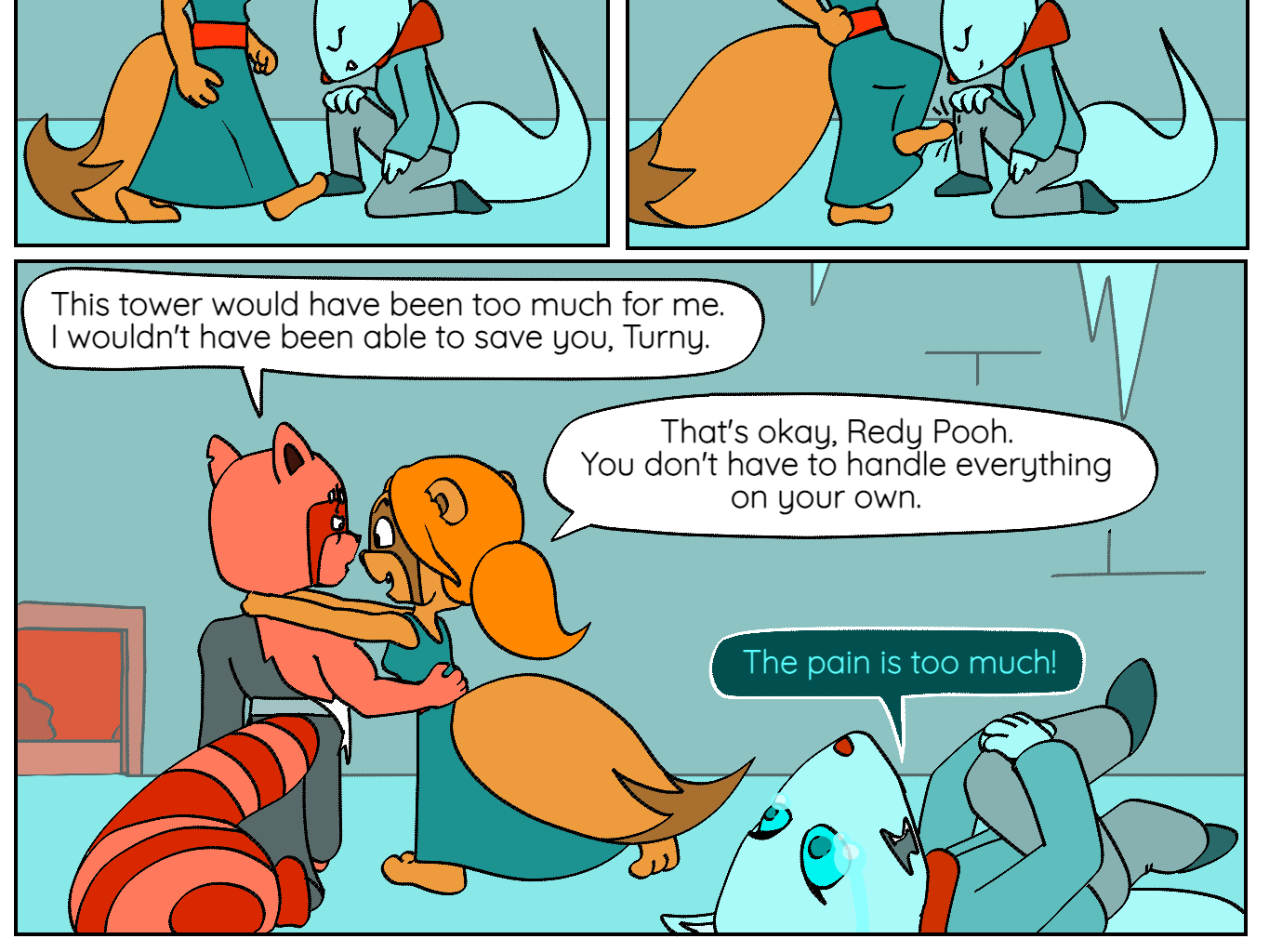 Wushi-Wushi - Episode 4, Page 16: Chapter 4: Saving Princess Turny Tail