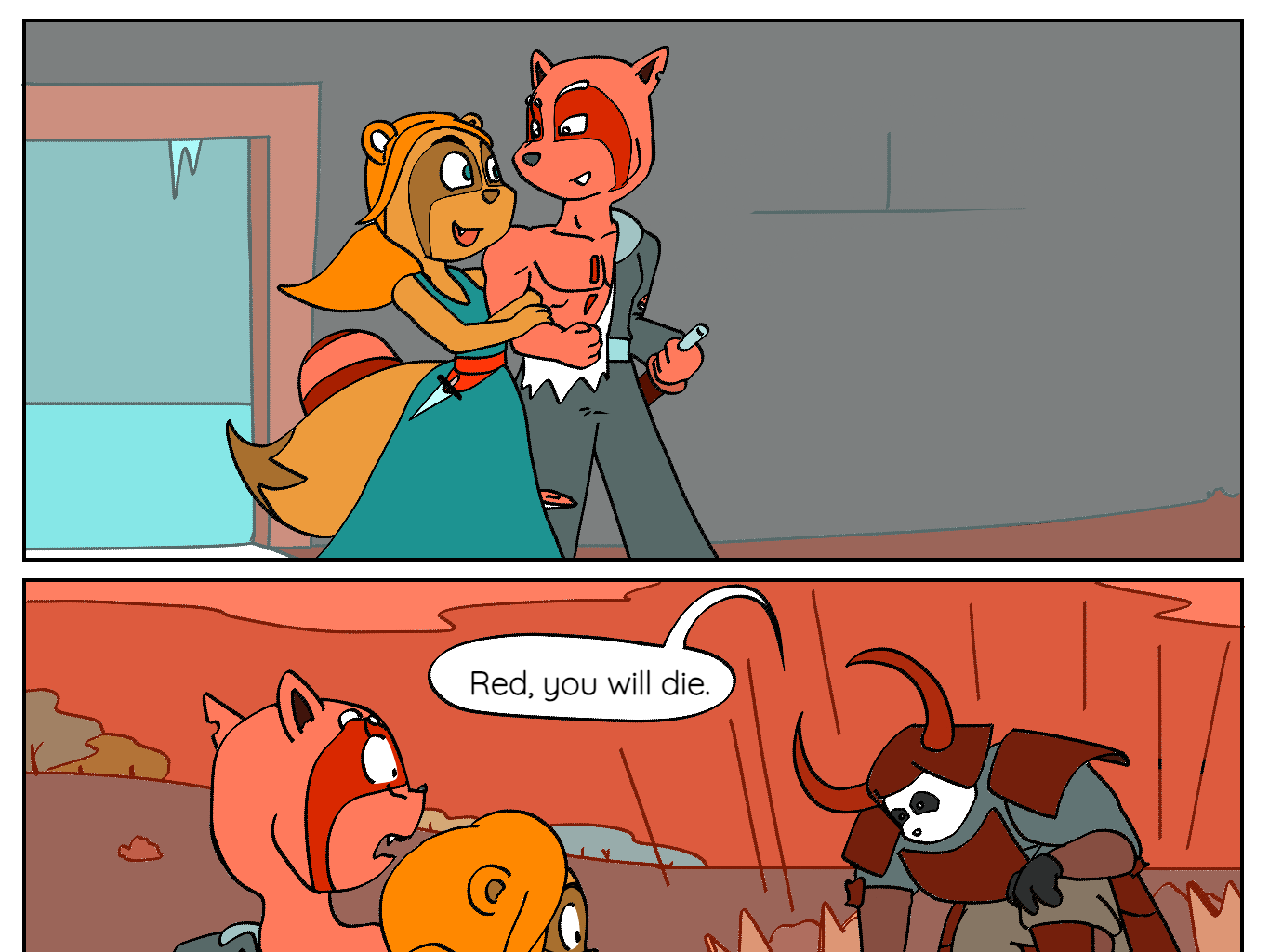 Wushi-Wushi - Episode 4, Page 17: Chapter 4: Saving Princess Turny Tail