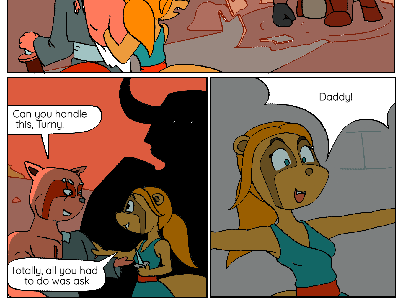 Wushi-Wushi - Episode 4, Page 17: Chapter 4: Saving Princess Turny Tail