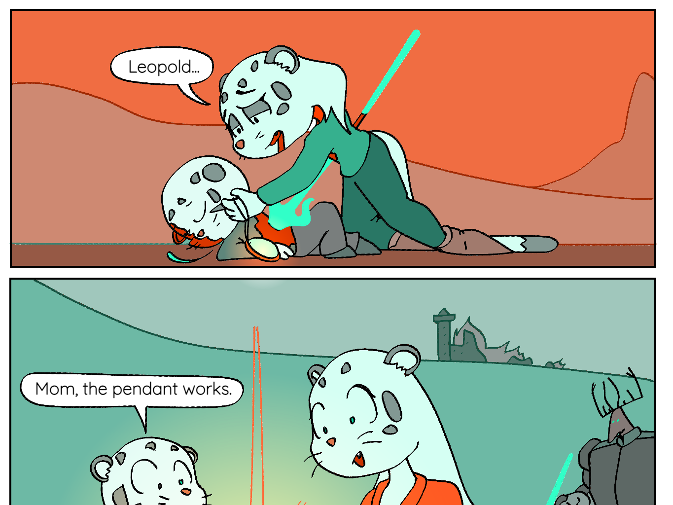 Wushi-Wushi - Episode 5, Page 4: Chapter 5: Trial By Fear