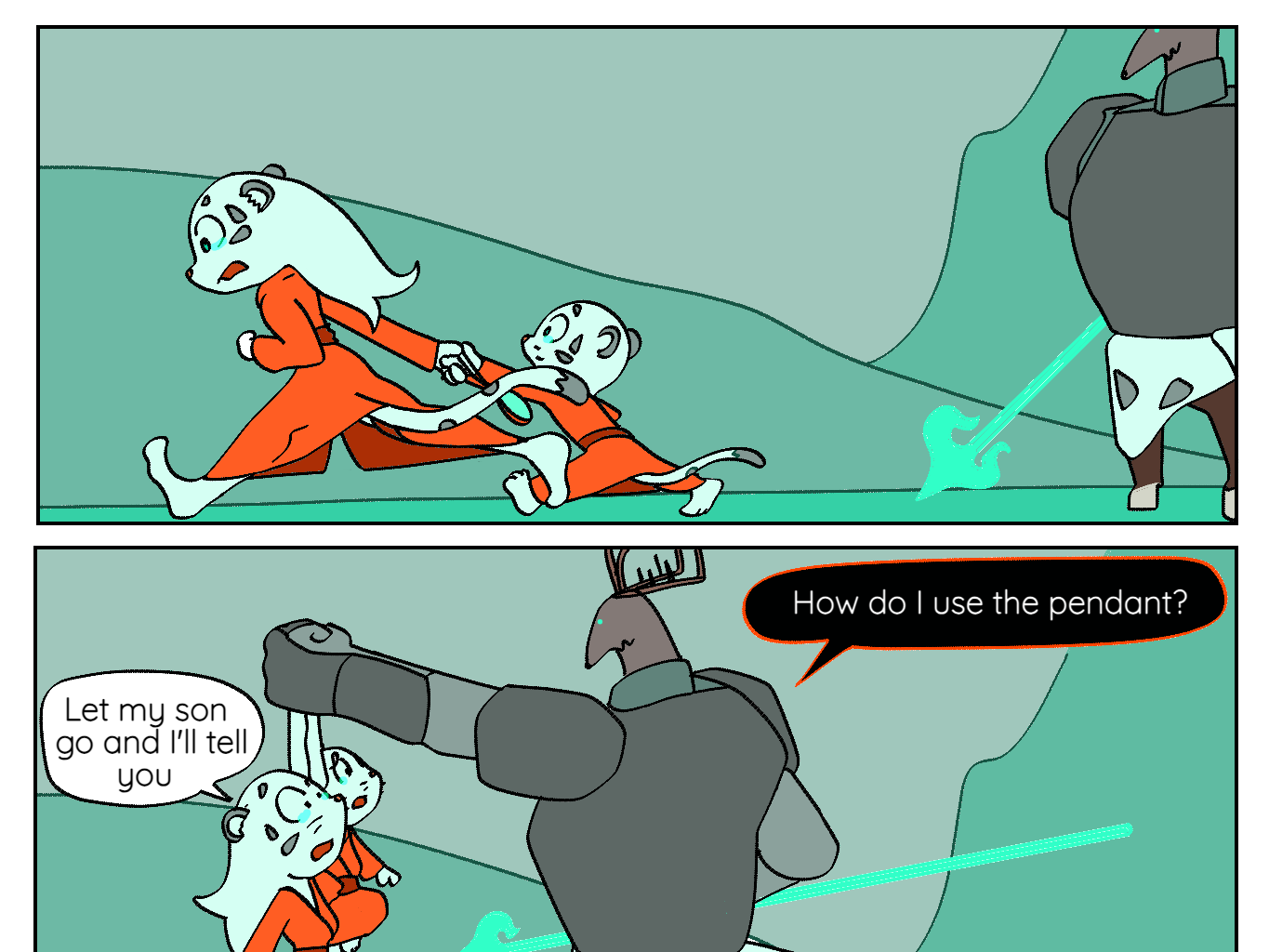 Wushi-Wushi - Episode 5, Page 5: Chapter 5: Trial By Fear