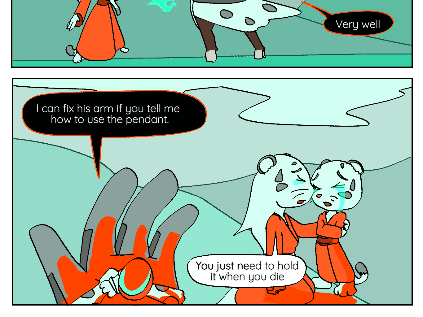 Wushi-Wushi - Episode 5, Page 5: Chapter 5: Trial By Fear