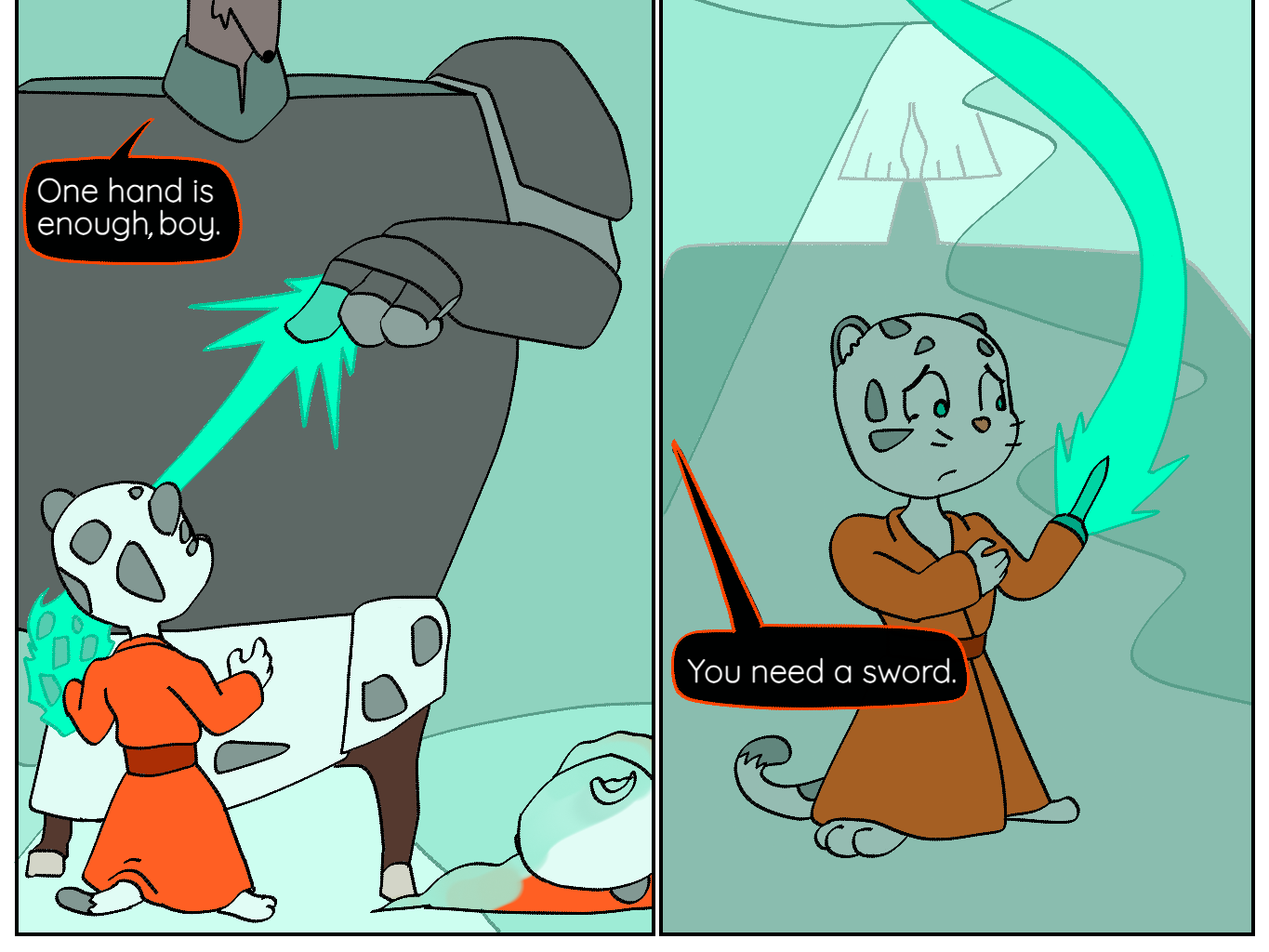 Wushi-Wushi - Episode 5, Page 6: Chapter 5: Trial By Fear