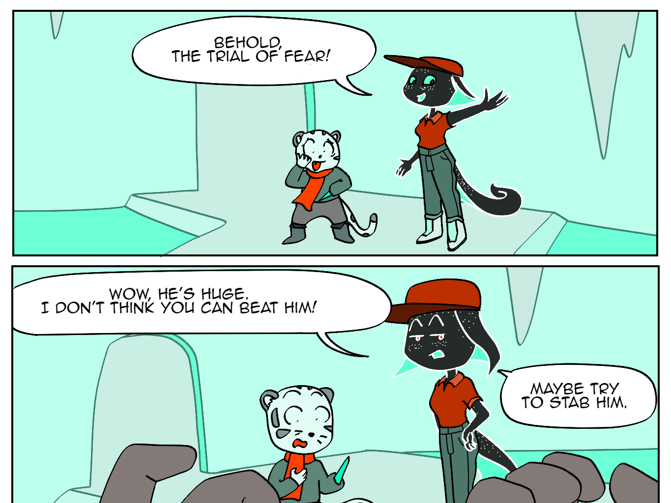 Wushi-Wushi - Episode 5, Page 12: Chapter 5: Trial By Fear