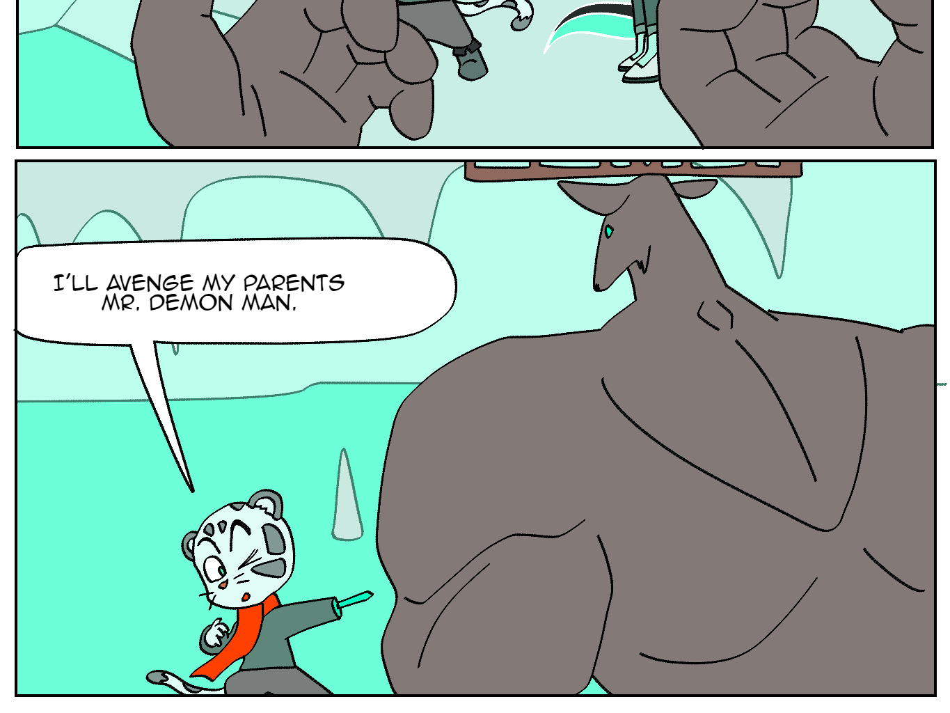 Wushi-Wushi - Episode 5, Page 12: Chapter 5: Trial By Fear