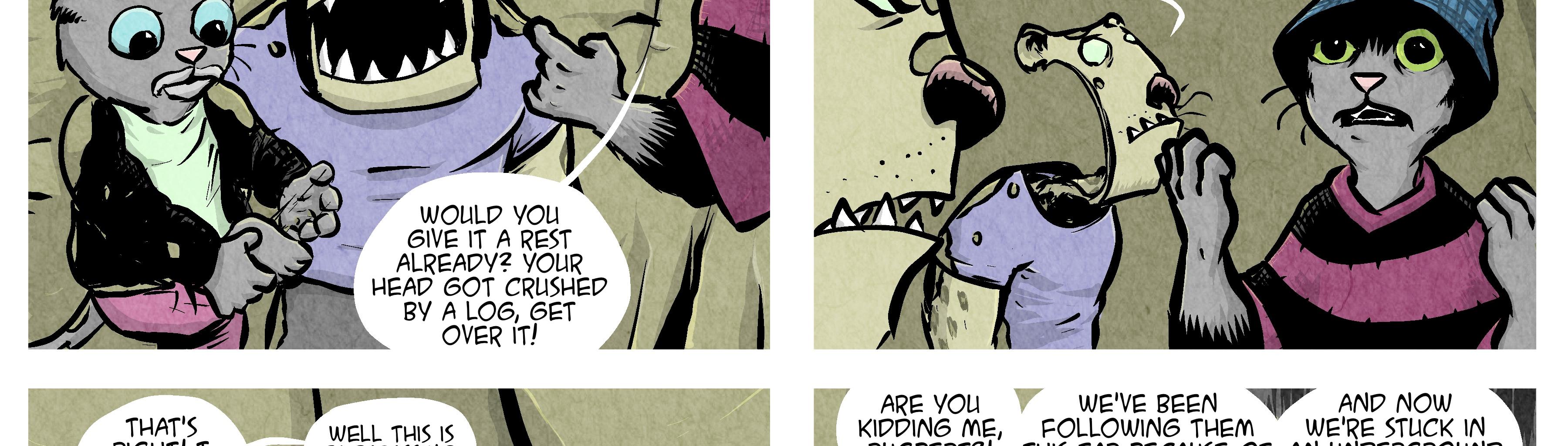 Pipeline Lizards - Episode 64, Page 1: 3 - 25