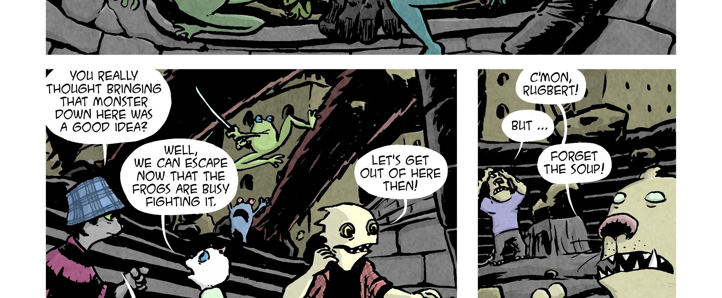 Pipeline Lizards - Episode 77, Page 1: 4 - 8