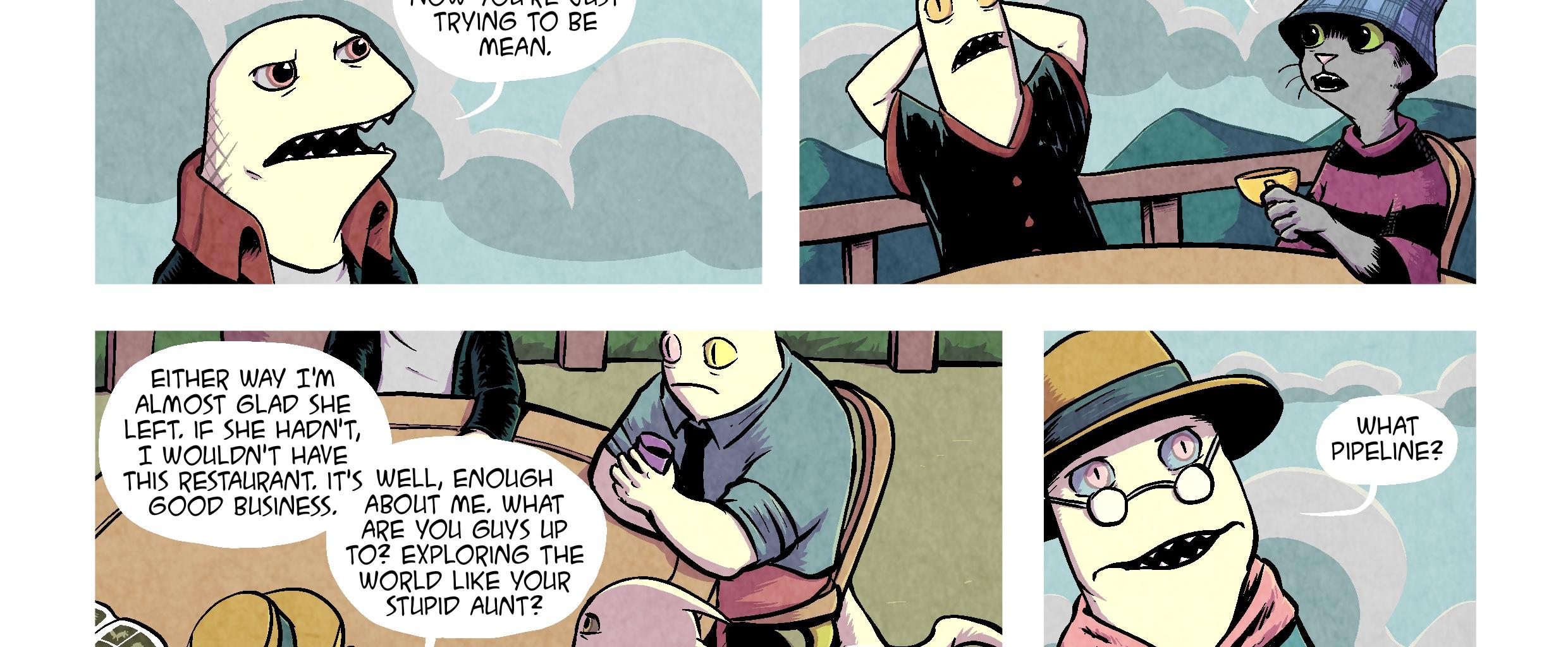 Pipeline Lizards - Episode 89, Page 1: 4-20