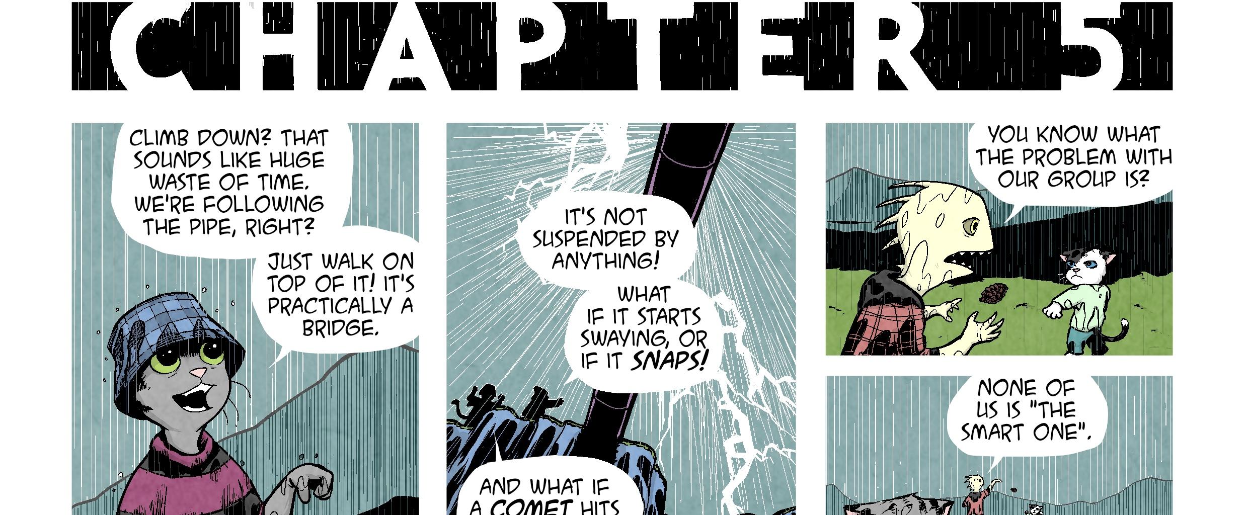 Pipeline Lizards - Episode 95, Page 1: Chapter 5 - 1